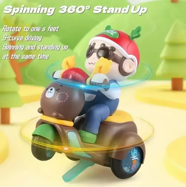 Electric Cute Rocking Stunt Tricycle